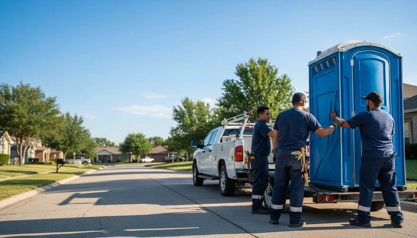 Portable Toilet Rental in Granger, TX near me